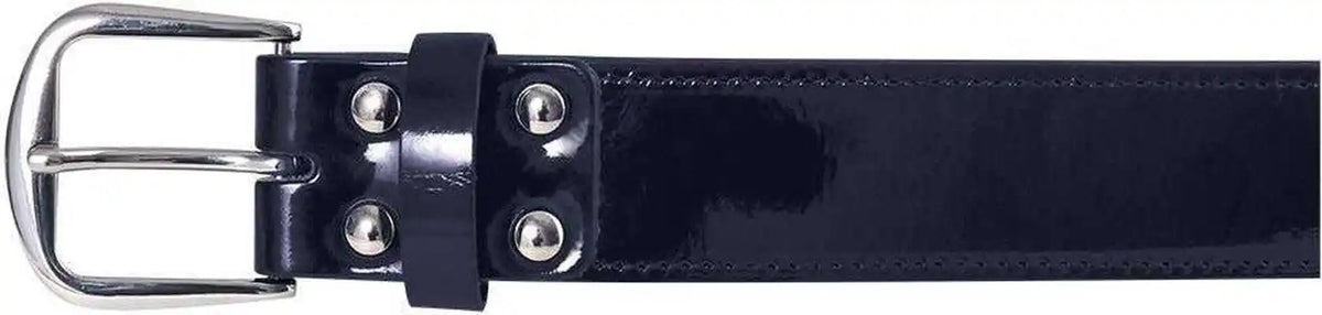 Champro A068 Patent Leather Belt - Navy