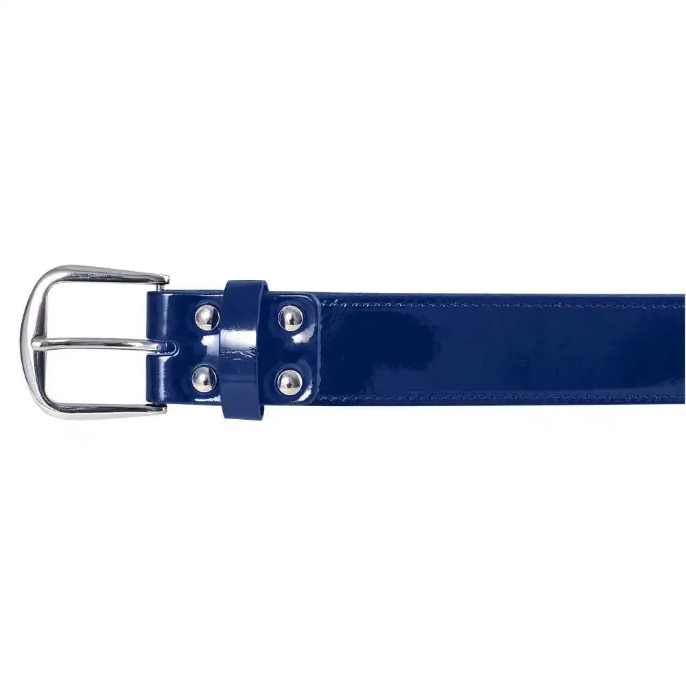 Champro A068 Patent Leather Belt - Royal