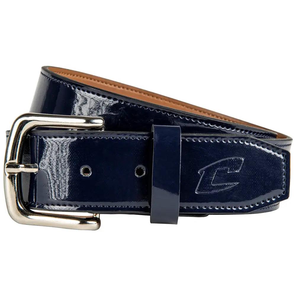 Champro A074 Classic Patent Belt - Navy - s