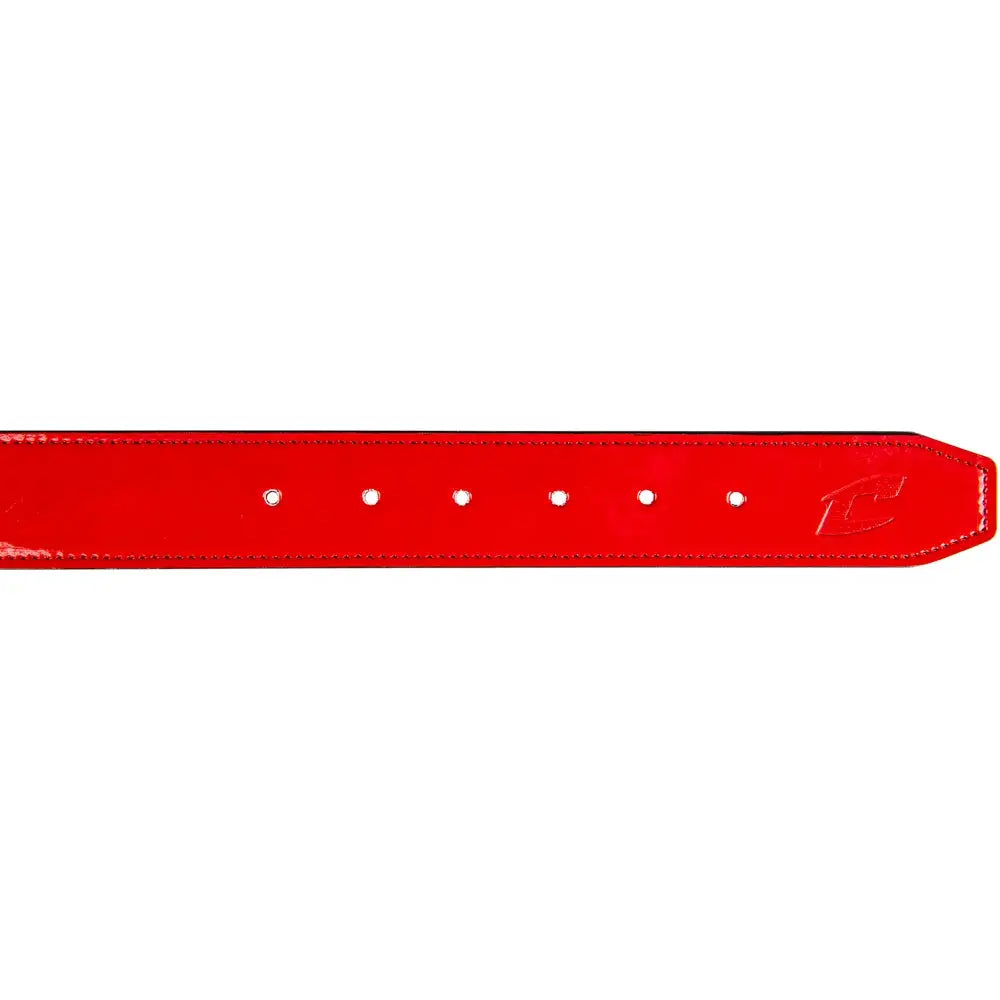 Champro A074 Classic Patent Belt - Scarlet