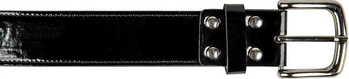 Champro A074 Patent Leather Belt Black