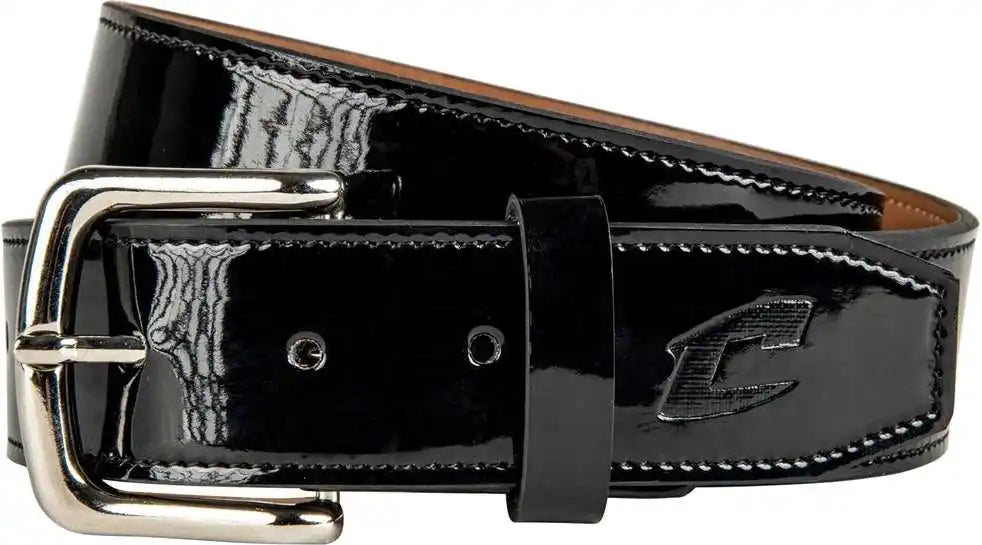Champro A074 Patent Leather Belt Black