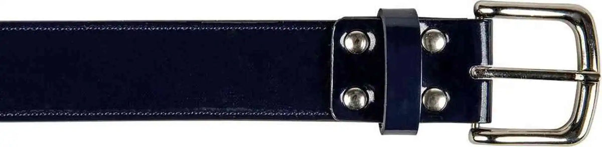 Champro A074 Patent Leather Belt - Navy