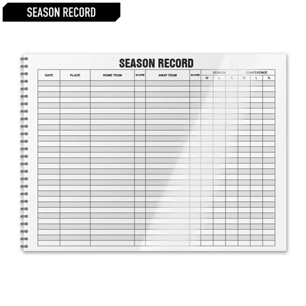 Champro A07bk Basketball Scorebook