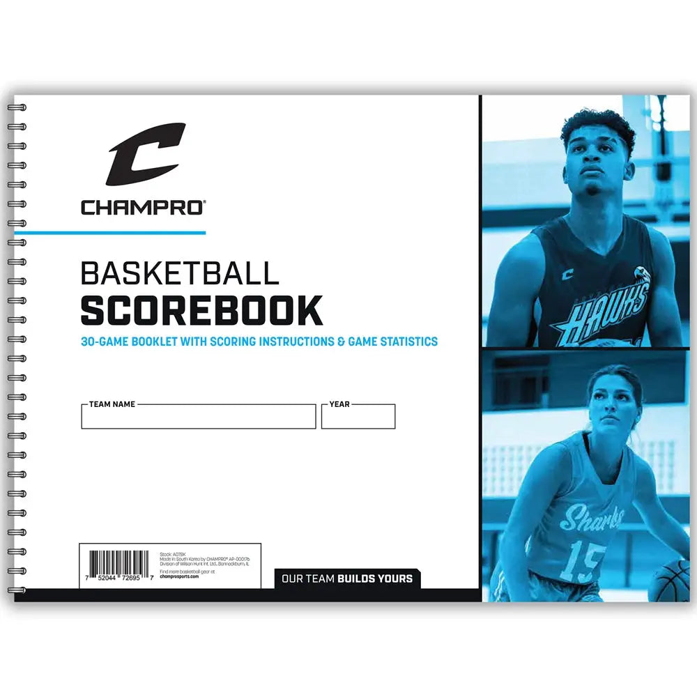 Champro A07bk Basketball Scorebook