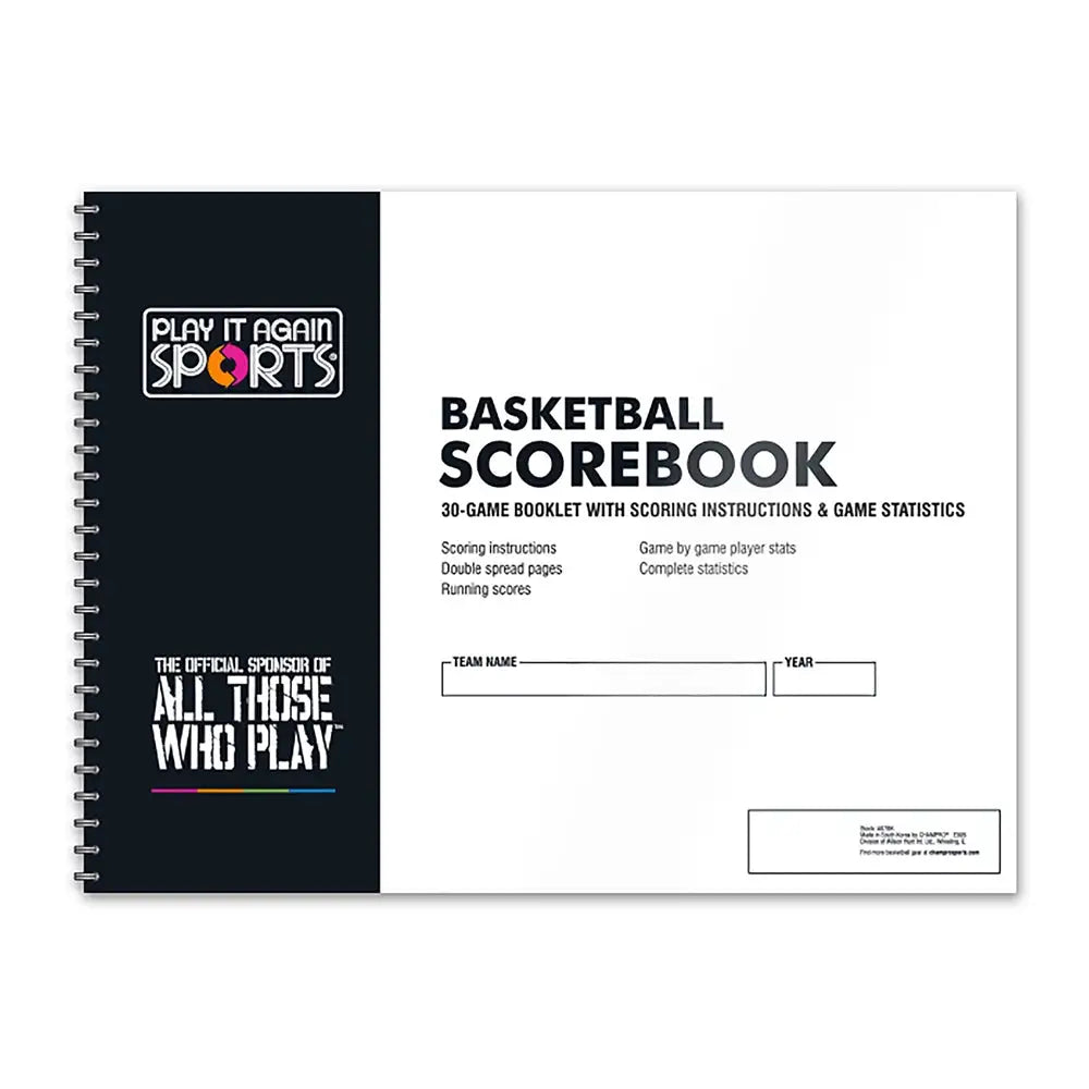 Champro A07bkpias Basketball Scorebook