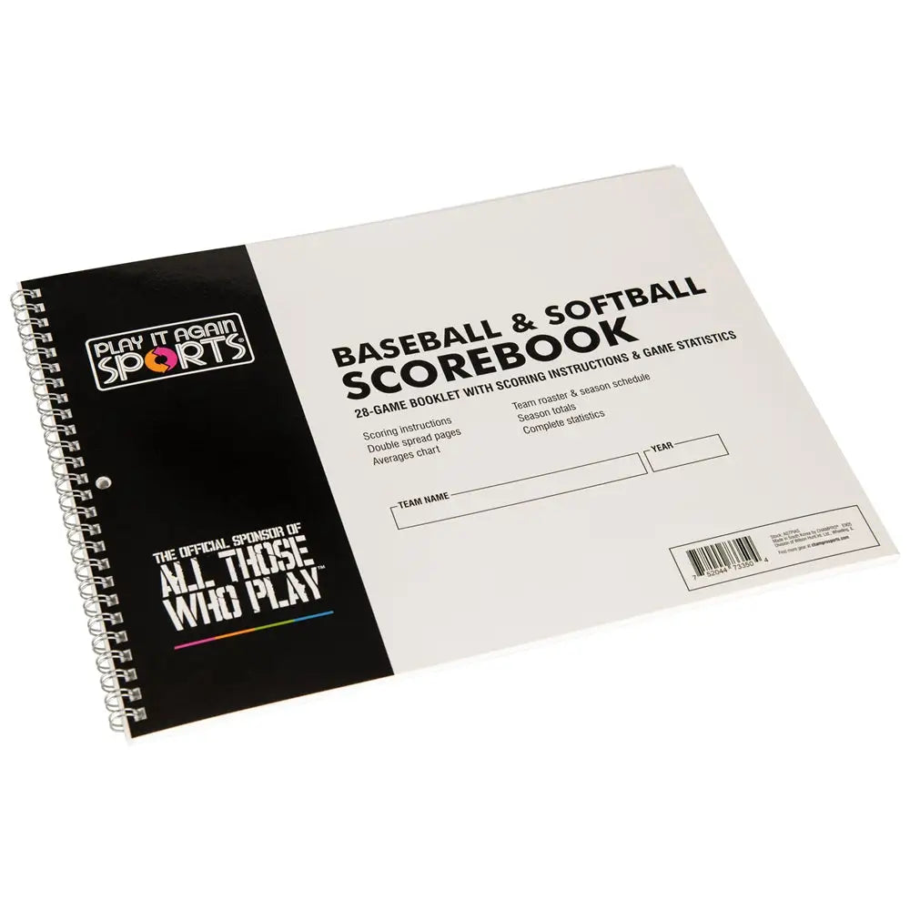 Champro A07pias Baseball / Softball Scorebook