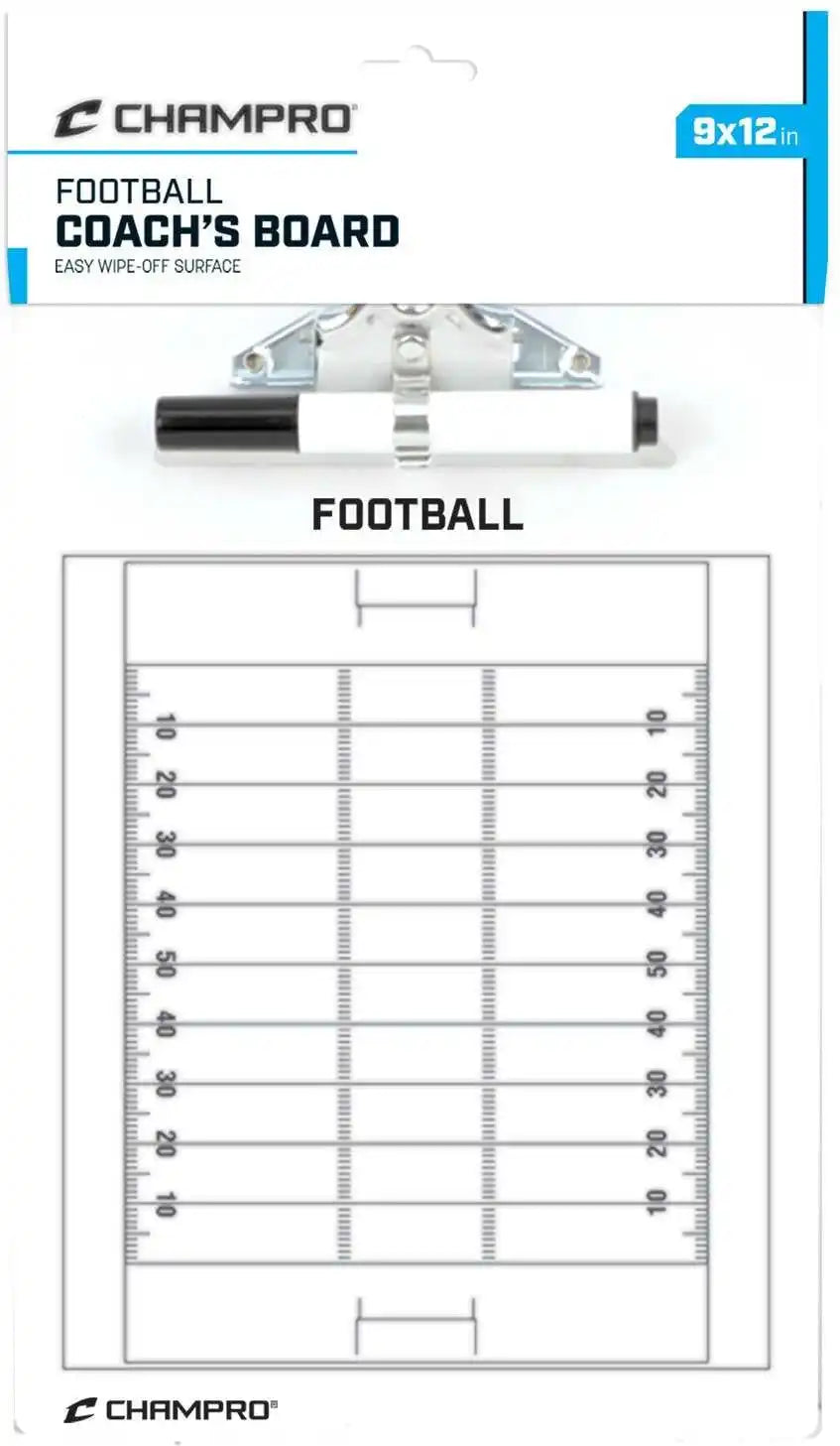 Champro A099f Football Coach’s Board 9’’ x 12’’