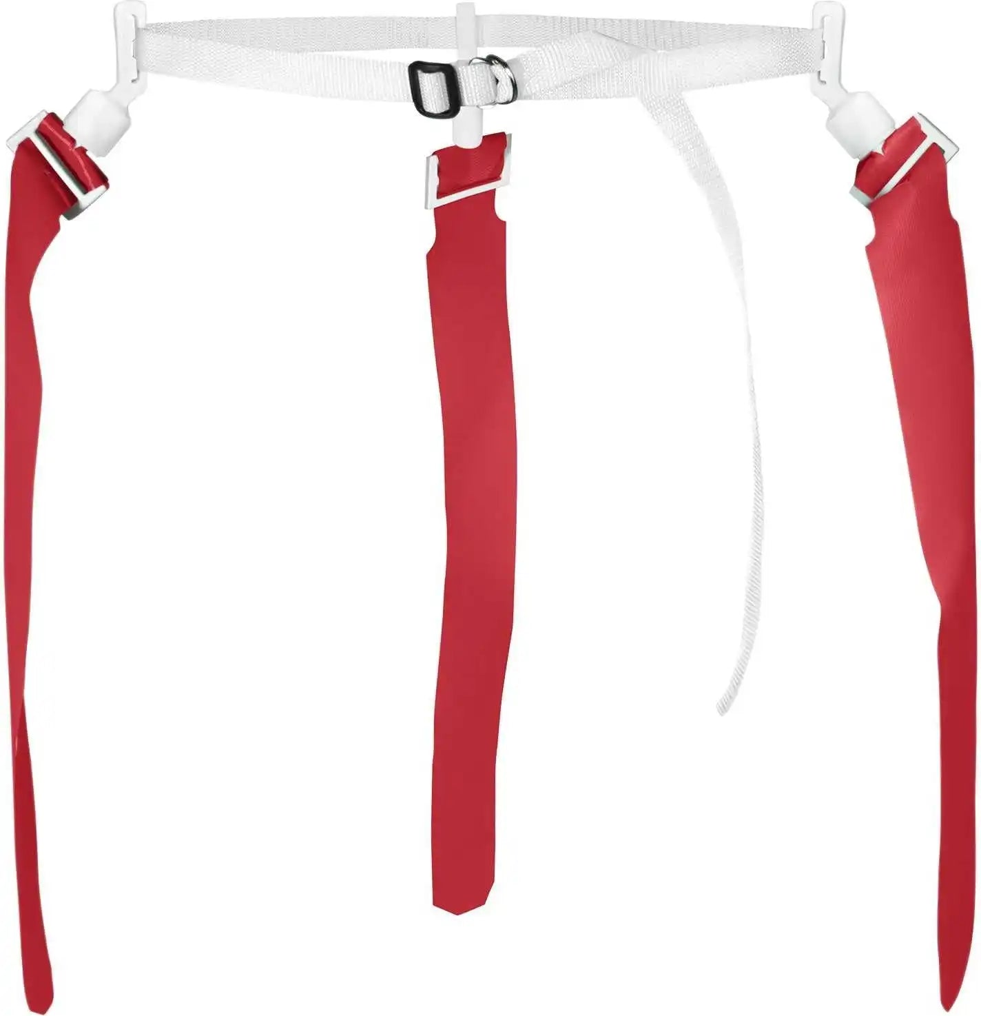 Champro A108 Quick-down ?Pop’ Flag Belt - Scarlet - Red / one Size Fits Most