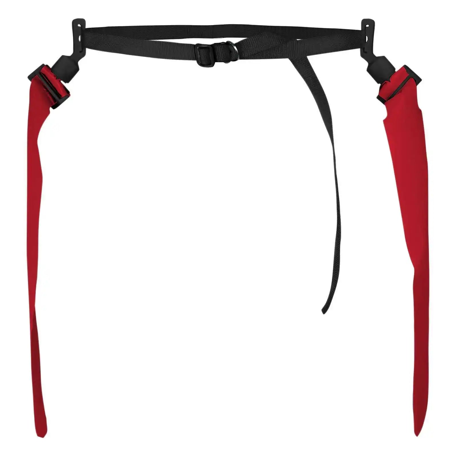 Champro A1086 Quick-down ?Pop’ Flag Belt 6 Pack - Scarlet - Red / one Size Fits Most