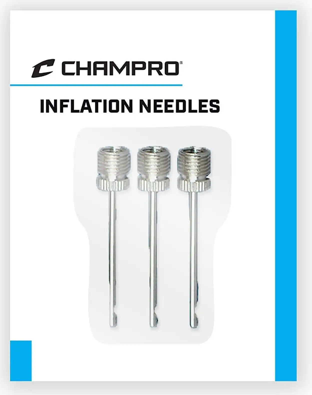 Champro A145b Inflation Needles 3/card