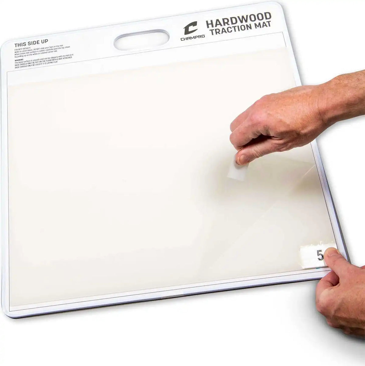 Champro Actr Hardwood Court Grip Replacement Sheets White