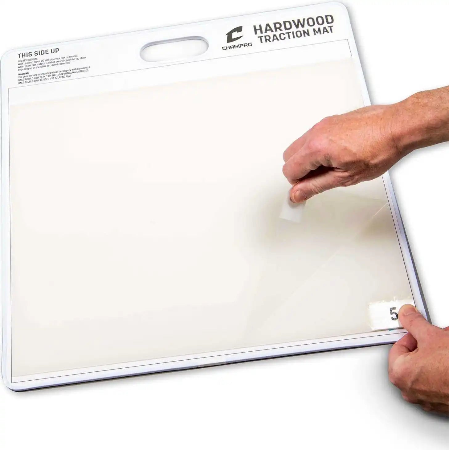 Champro Actr Hardwood Court Grip Replacement Sheets - White