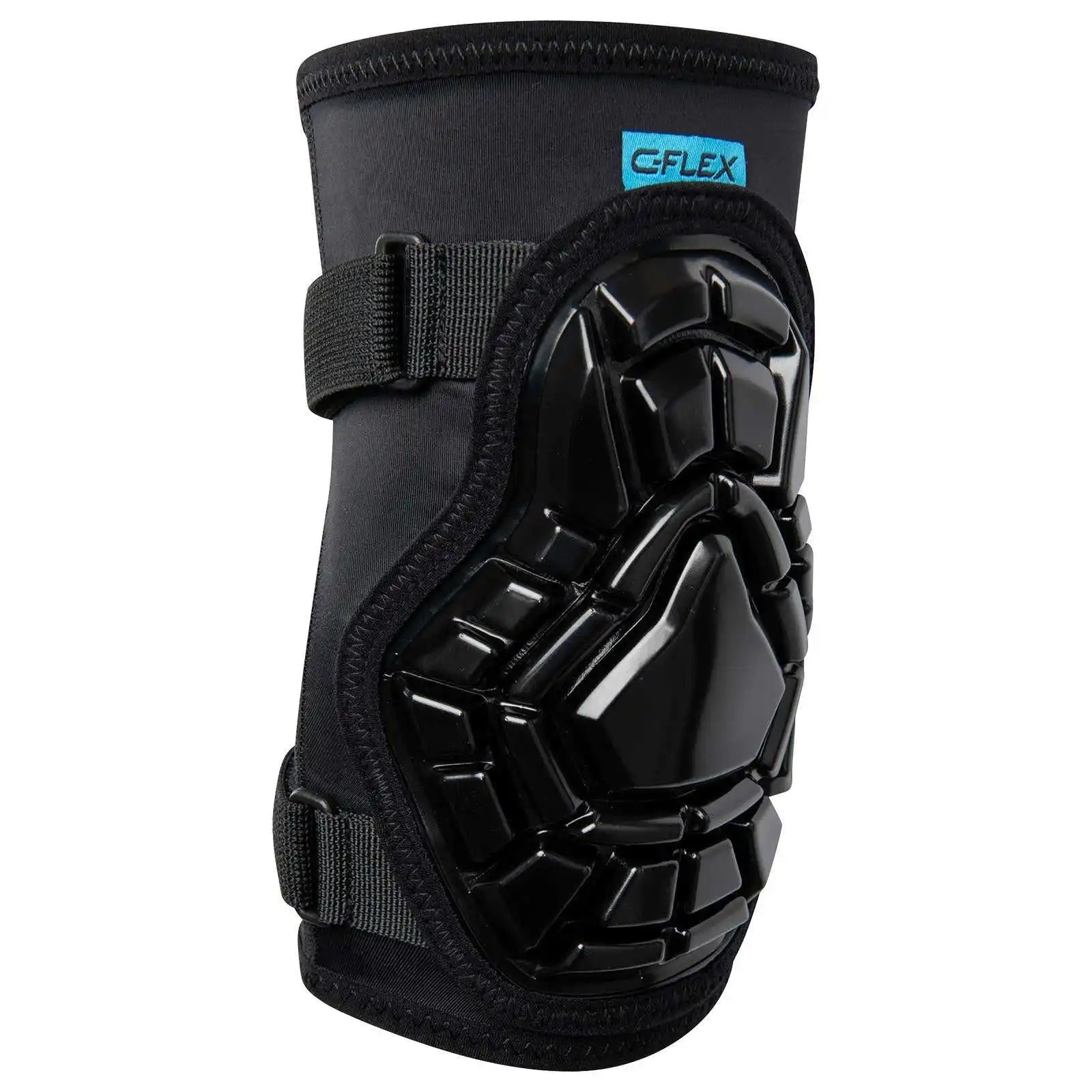Champro Aeg02s C-flex Baseball Elbow Guard - Strapped Sleeve - Black