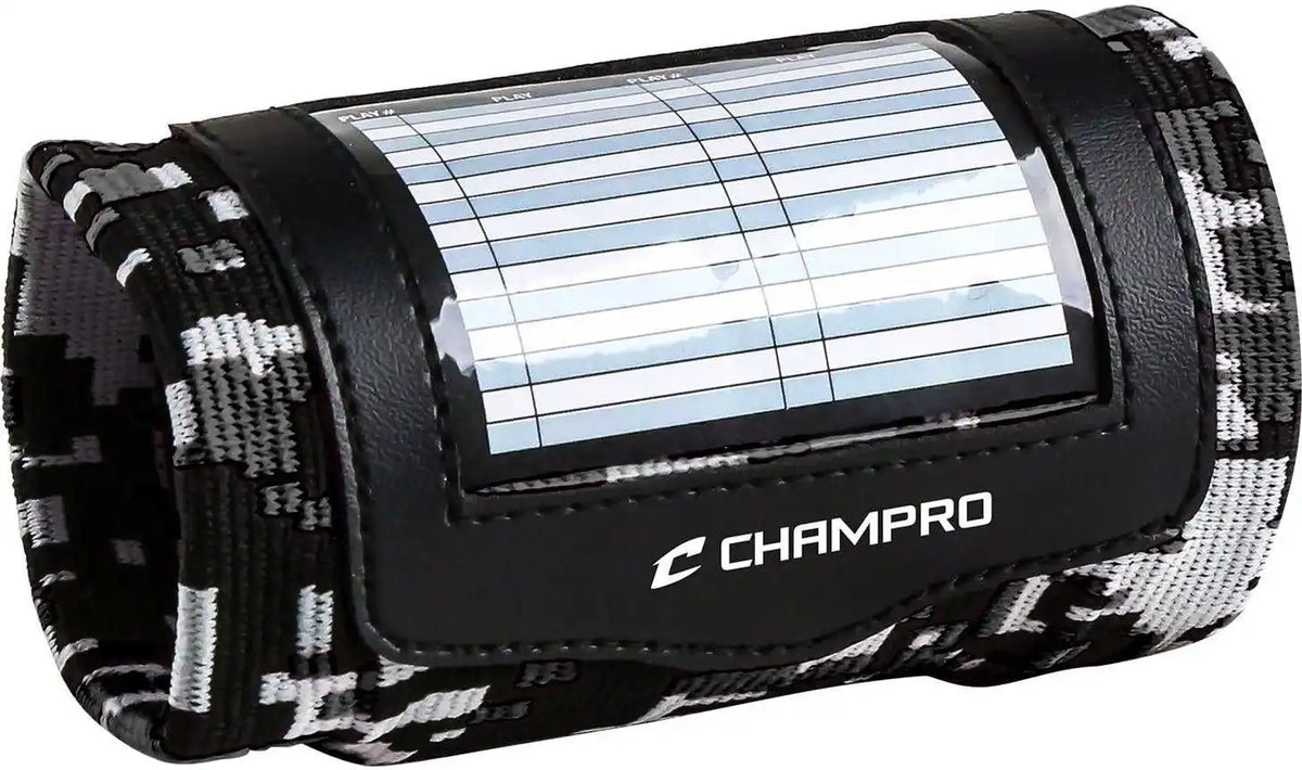 Champro Af49 Wristband Playbook Single Camo Black