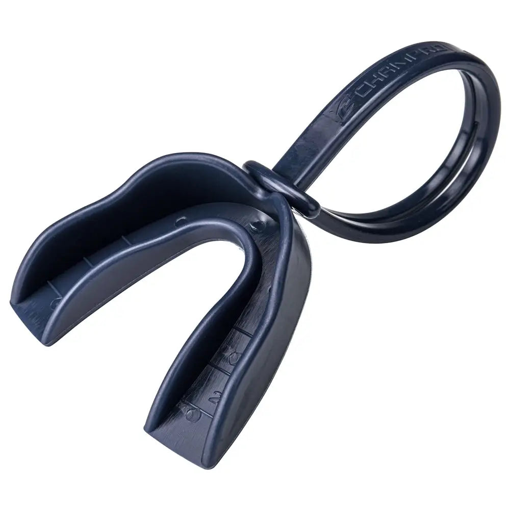 Champro Af53 Boil-and-bite Strapped Mouthguards - Navy - Adult