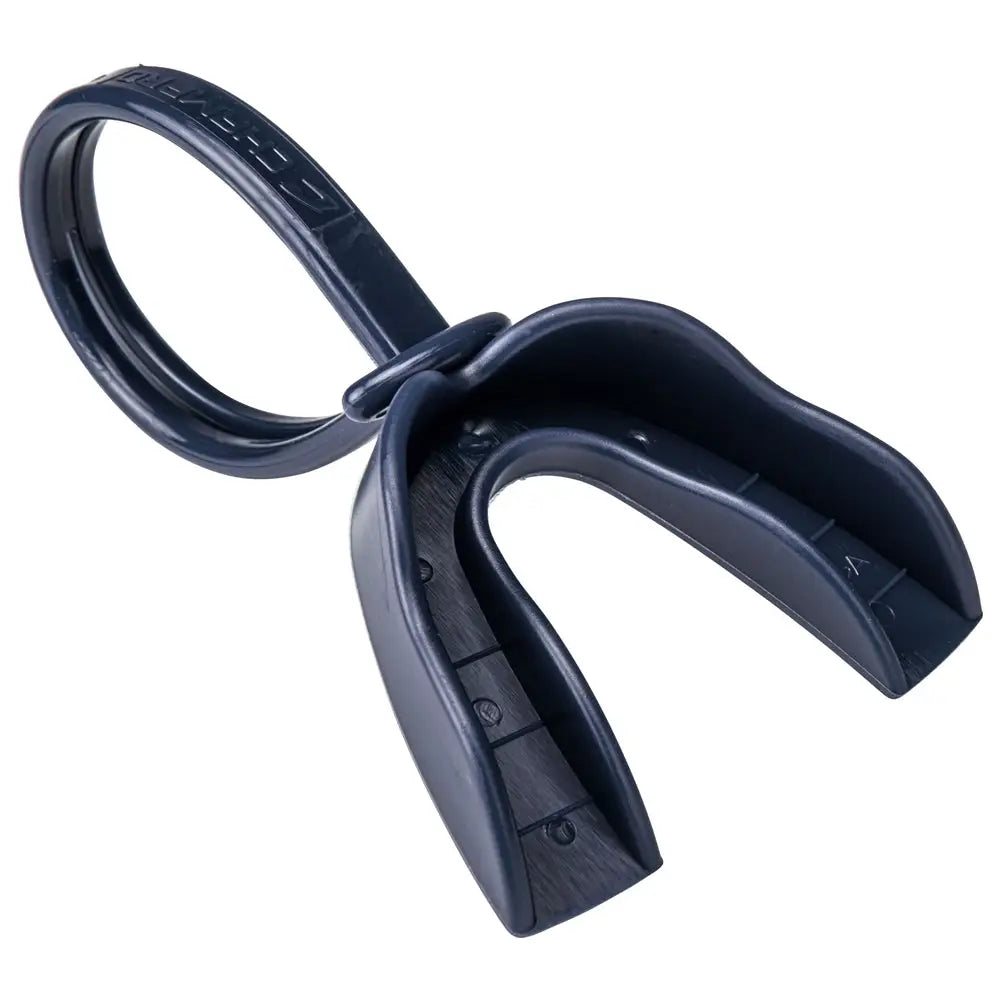 Champro Af53 Boil-and-bite Strapped Mouthguards - Navy