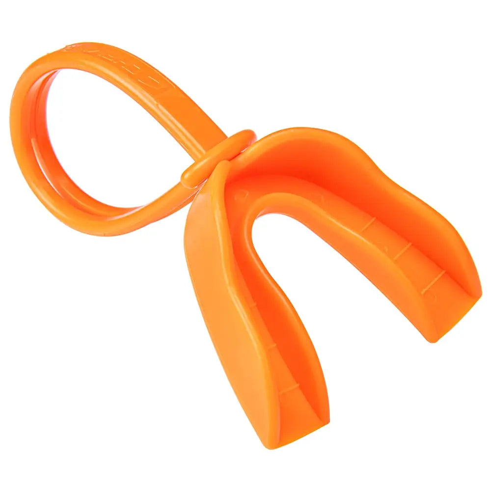 Champro Af53 Boil-and-bite Strapped Mouthguards - Orange - Adult