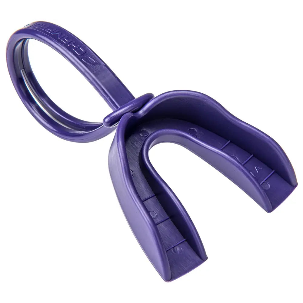 Champro Af53 Boil-and-bite Strapped Mouthguards - Purple