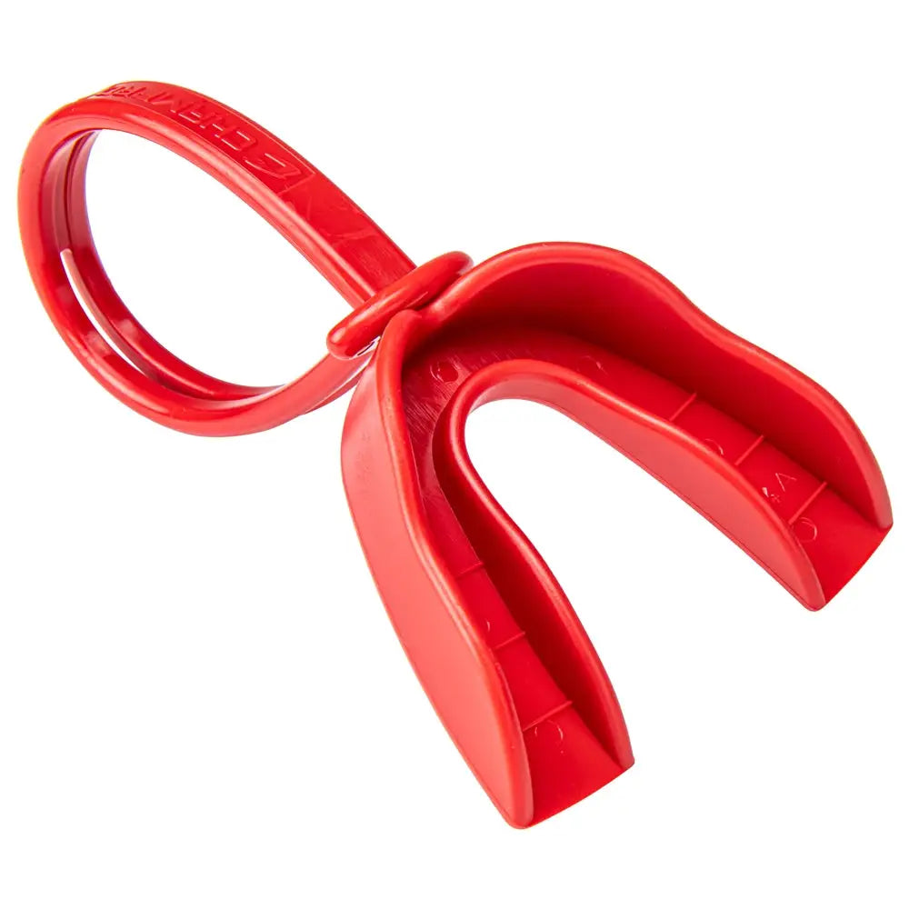 Champro Af53 Boil-and-bite Strapped Mouthguards - Scarlet - Youth