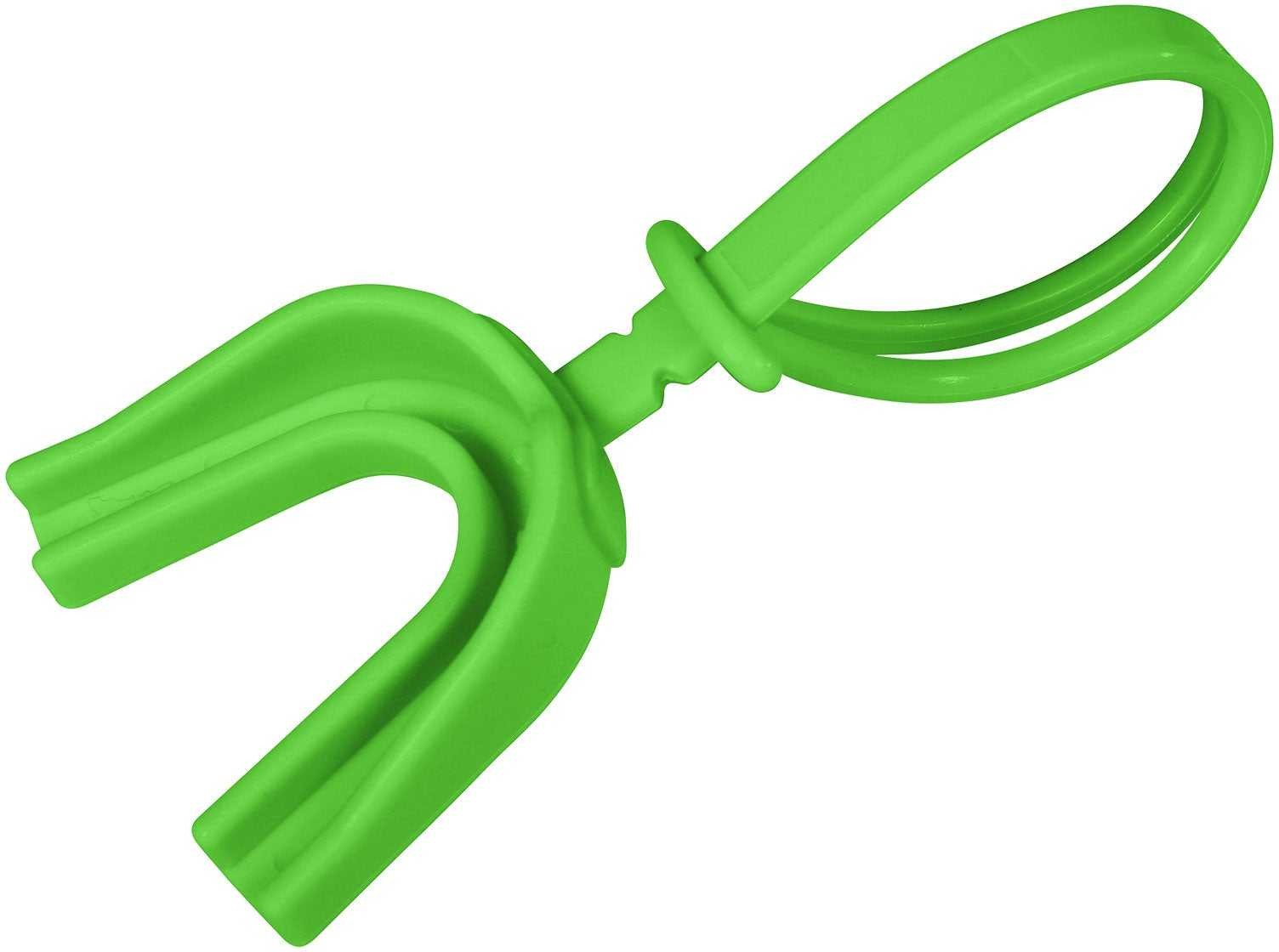 Champro Af53 Mouthguard with Strapstrap (50 Pk) - Neon Green