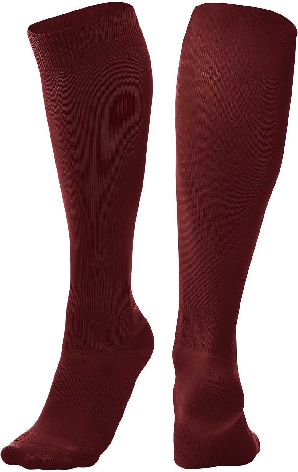 Champro As1 Pro Knee High Socks - Maroon