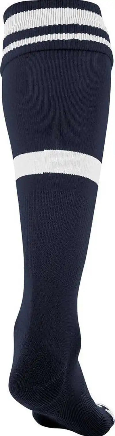 Champro As10 Striped Soccer Knee High Socks - Navy White