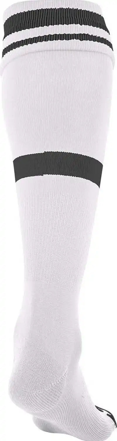 Champro As10 Striped Soccer Knee High Socks - White Black