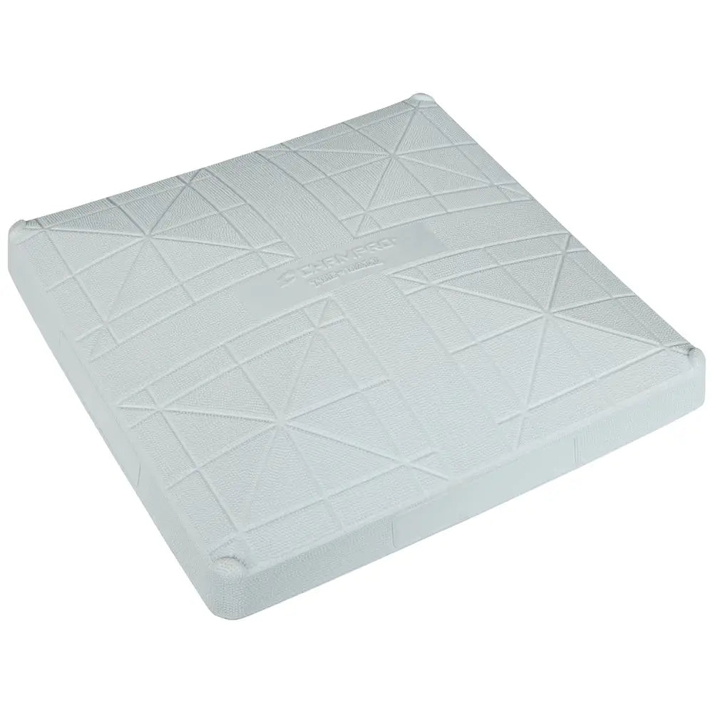 Champro B001p the Hall Molded Base - White / 15’’ x 3’’