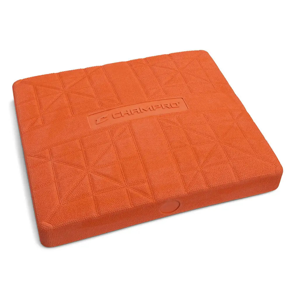 Champro B001por 15’’ x 3’’ the Hall Base - Orange - 1
