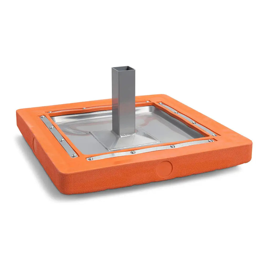 Champro B001por 15’’ x 3’’ the Hall Base - Orange - 1