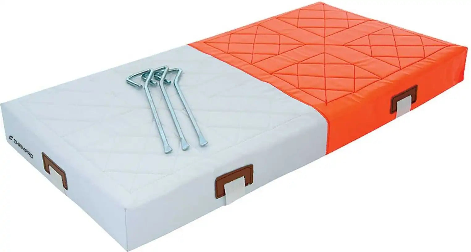 Champro B016 Double First Base15 x 30 3 - Ea - Orange White