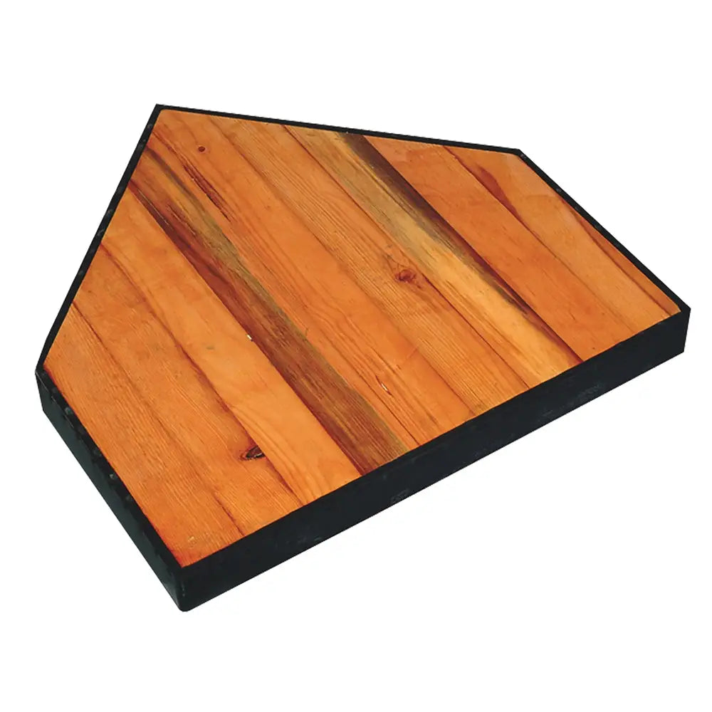 Champro B035r In-ground Home Plate with Solid Wood Bottom