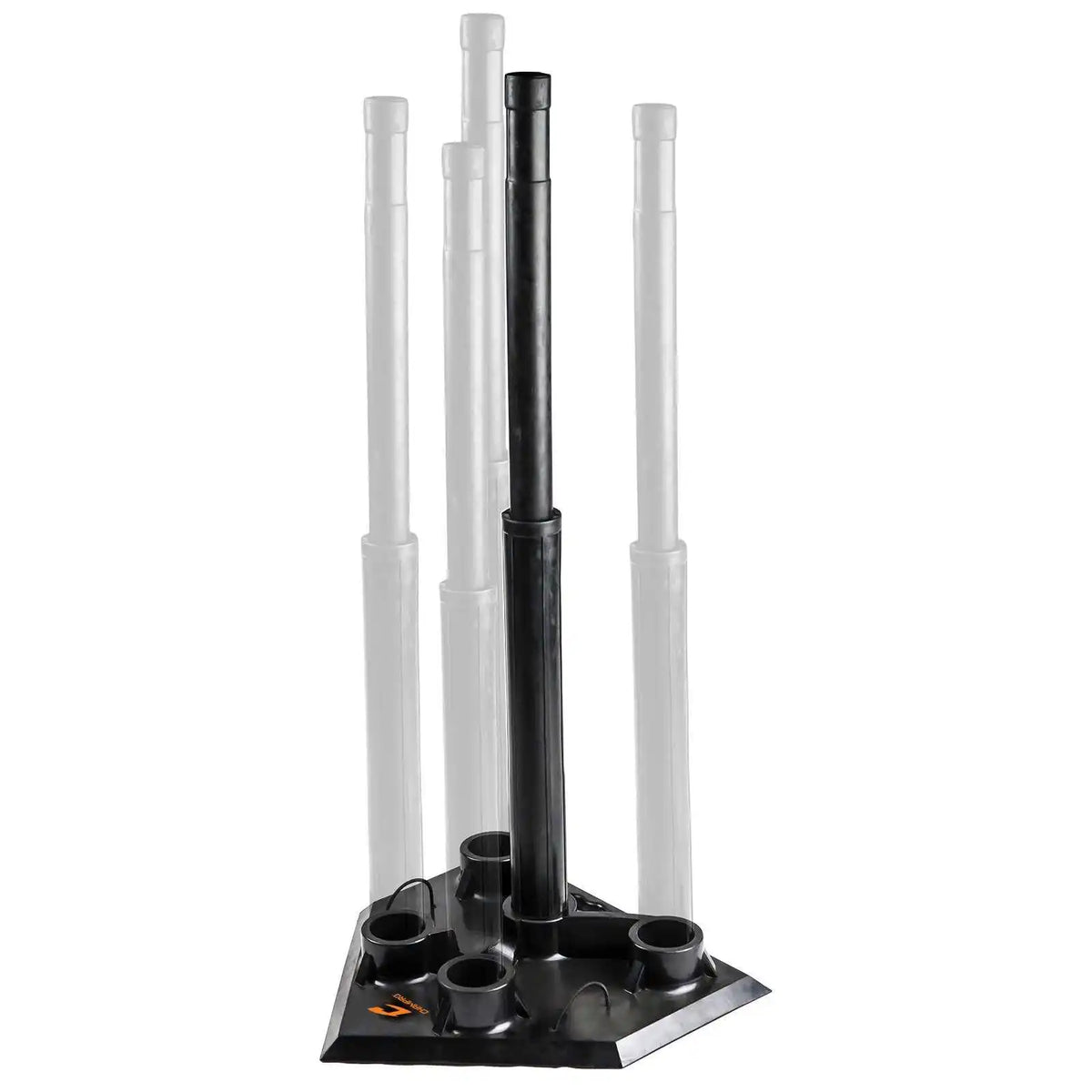 Champro B063 Five Position Batting Tee - Ea - Black