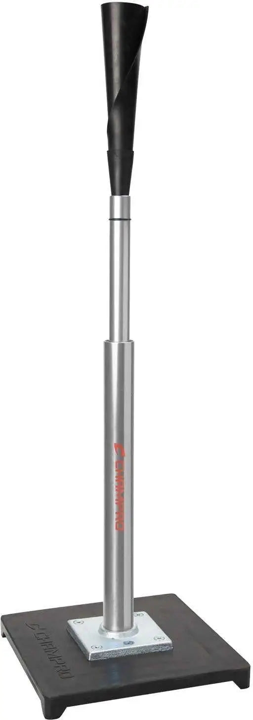 Champro B081 Brute 2 Batting Tee - Black Silver - Light Gray