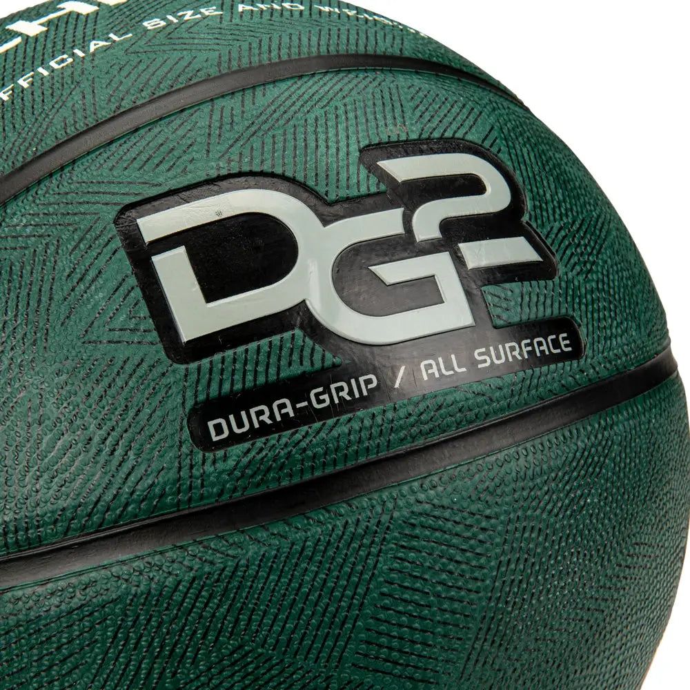 Champro Bb50 Dura-grip 230 Rubber Basketball - Forest Green