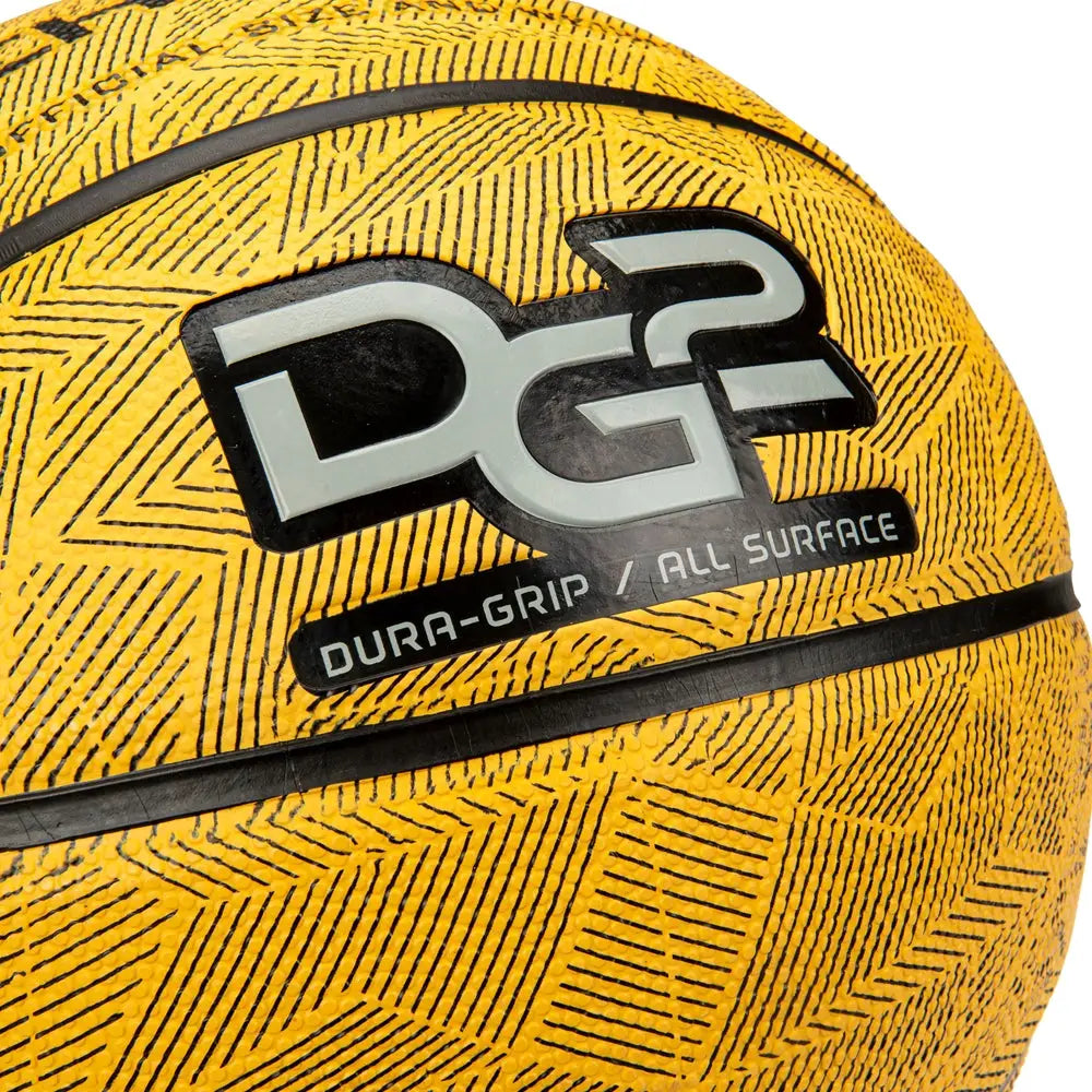 Champro Bb50 Dura-grip 230 Rubber Basketball - Gold
