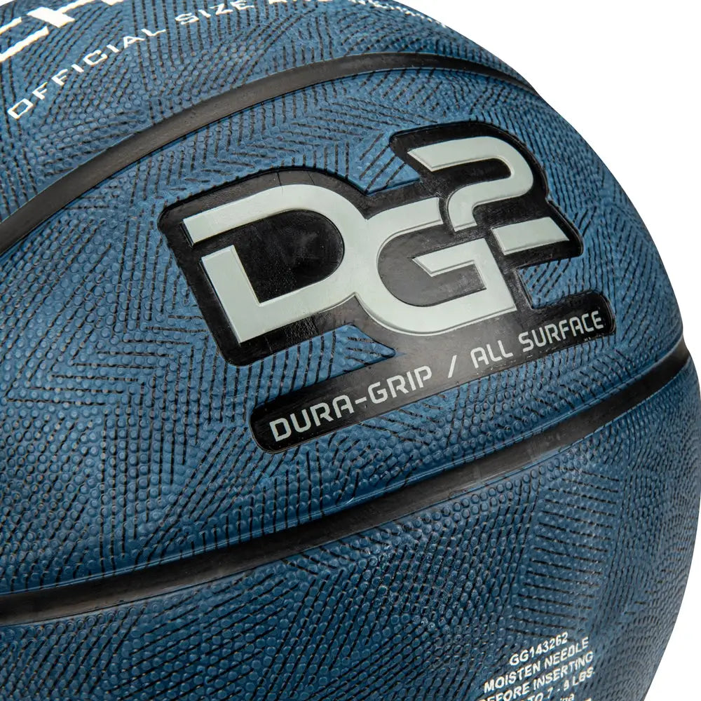 Champro Bb50 Dura-grip 230 Rubber Basketball - Navy