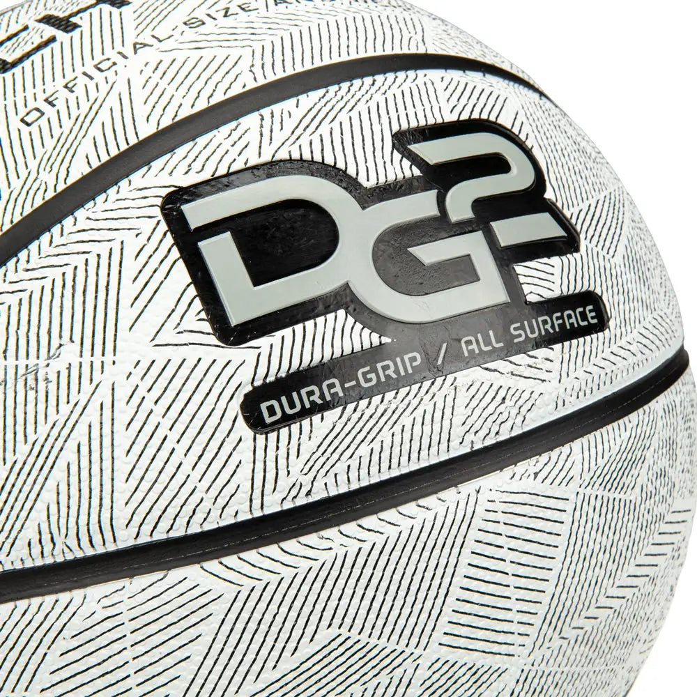 Champro Bb50 Dura-grip 230 Rubber Basketball - White