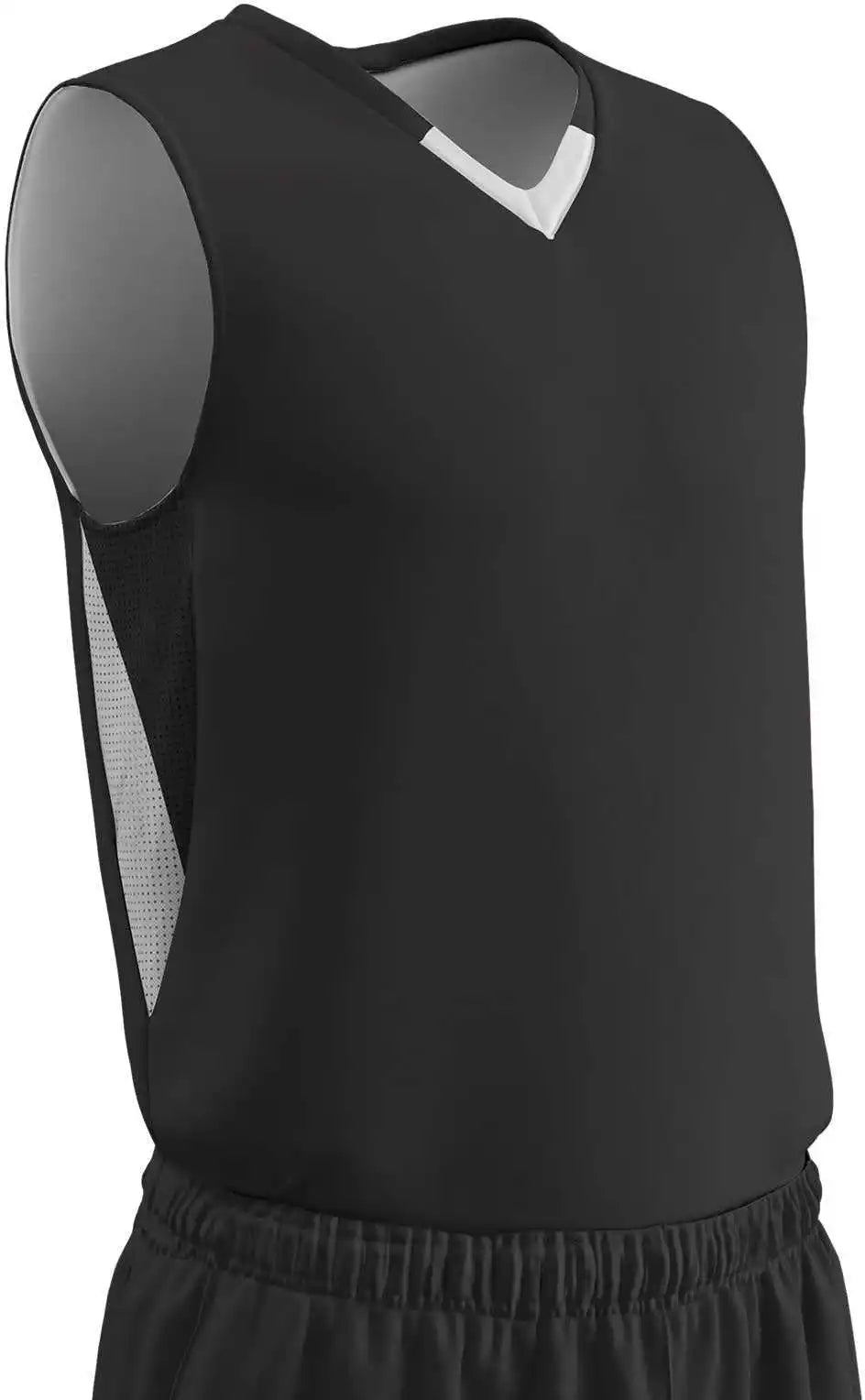 Champro Bbj14 Pivot Reversible Basketball Jersey - Black White