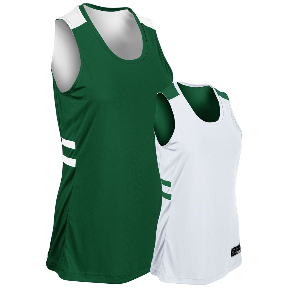 Champro Bbj28 Guard Reversible Jersey - Forest Green White