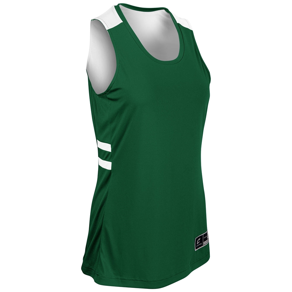 Champro Bbj28 Guard Reversible Jersey - Forest Green White