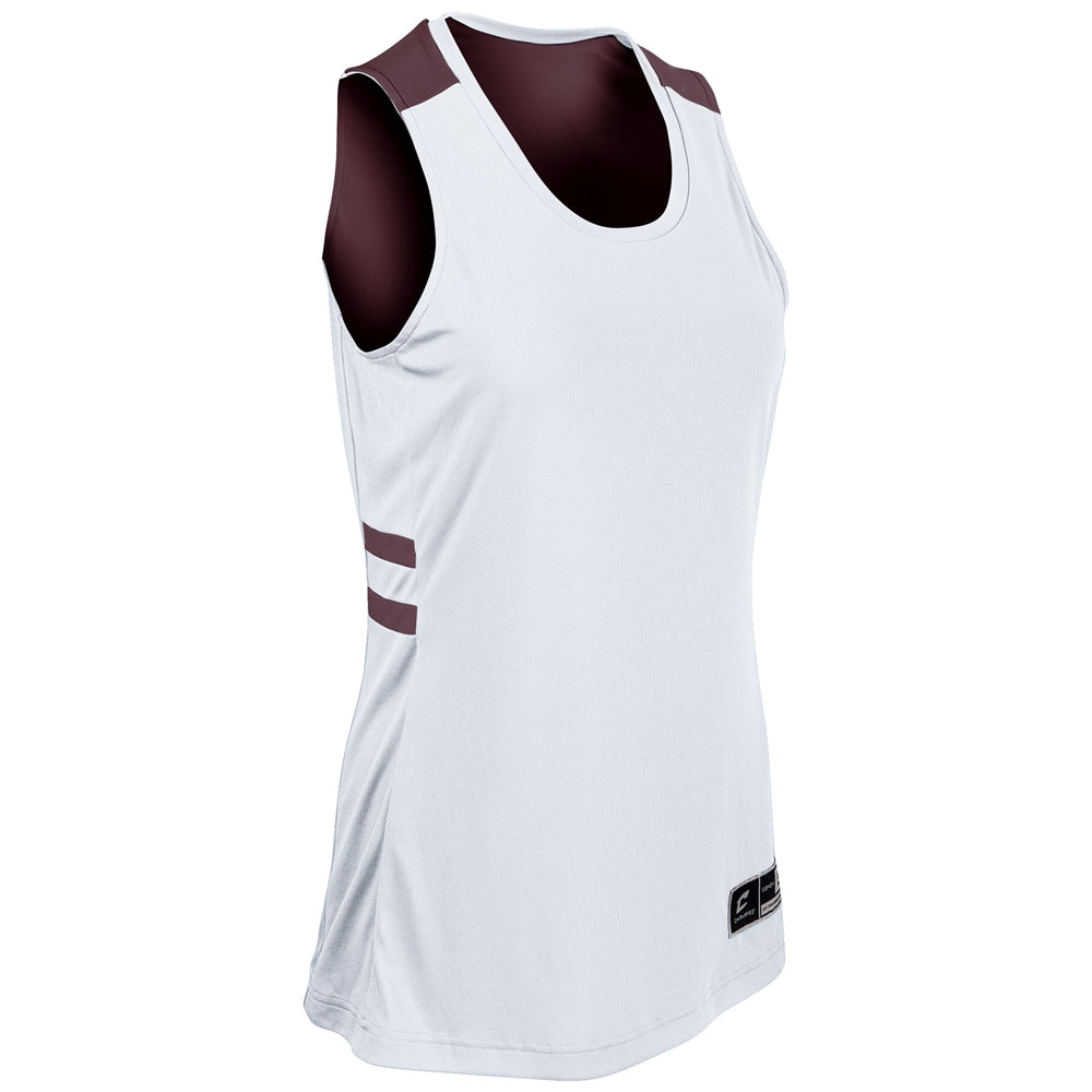 Champro Bbj28 Guard Reversible Jersey - Maroon White