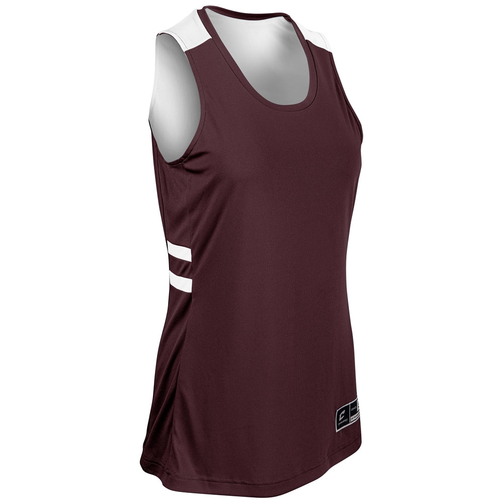 Champro Bbj28 Guard Reversible Jersey - Maroon White