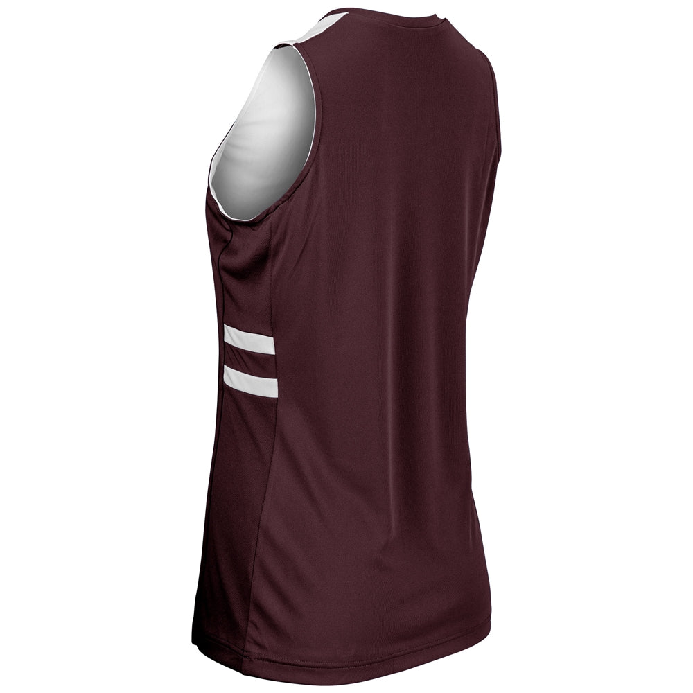 Champro Bbj28 Guard Reversible Jersey - Maroon White