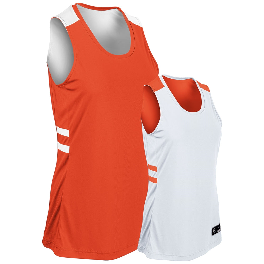Champro Bbj28 Guard Reversible Jersey - Orange White