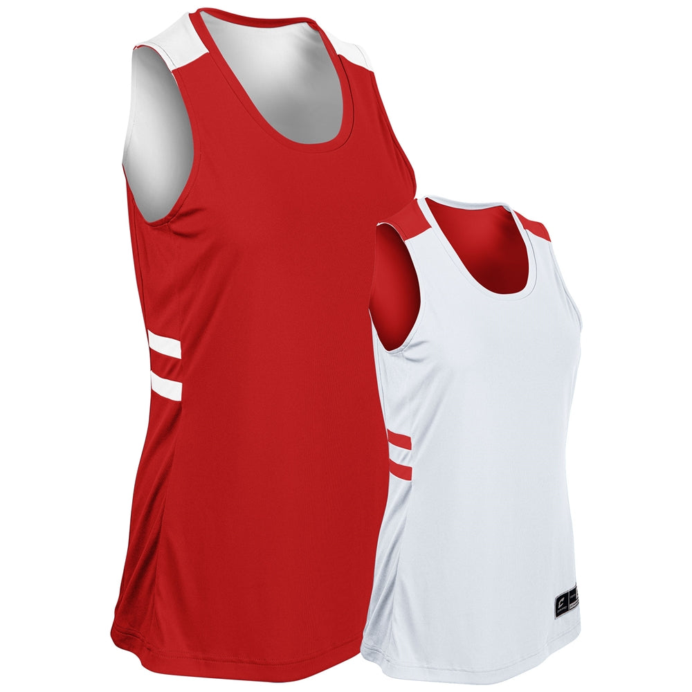 Champro Bbj28 Guard Reversible Jersey - Scarlet White