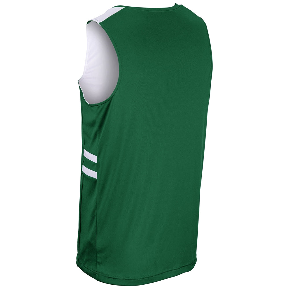 Champro Bbj29 Guard Reversible Jersey - Forest Green White