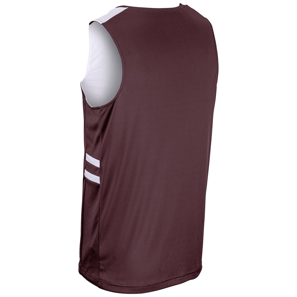 Champro Bbj29 Guard Reversible Jersey - Maroon White