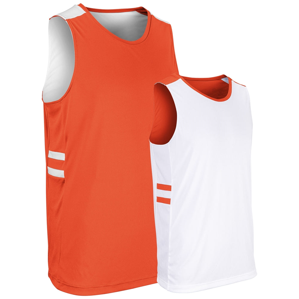 Champro Bbj29 Guard Reversible Jersey - Orange White